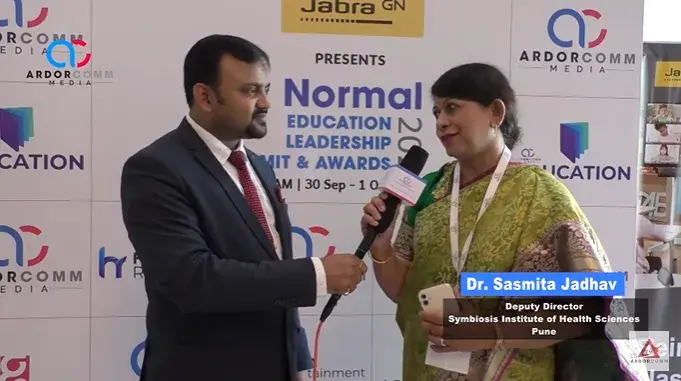 image 2022 06 17T06 24 24 979Z ardorcomm Dr. Sammita Jadhav, Deputy Director, Symbiosis Institute of Health Sciences Pune on the new normal education
