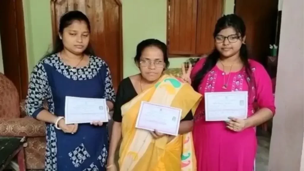 Edu news 8th July 2022 ArdorComm Media Group Mother & daughters clears Tripura board examinations
