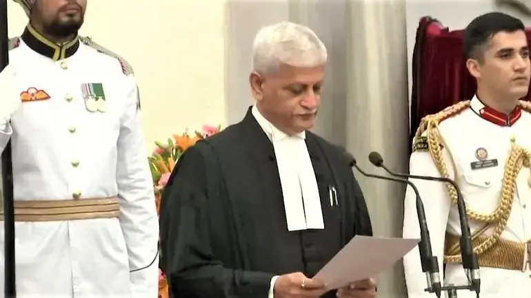 Gov news 27th Aug 2022 ArdorComm Media Group Justice UU Lalit, the 49th Chief Justice of India, takes the oath of office