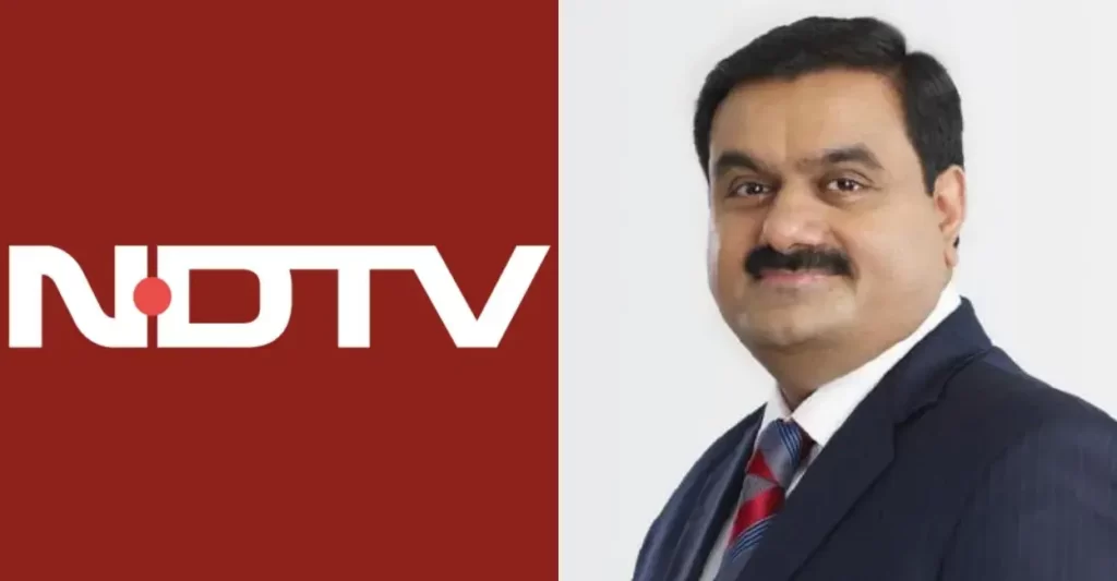 MEA news 24th Aug 2022 ardorcomm Adani set to acquire majority stake in NDTV news channel