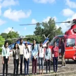 News on Edu 8th Oct 2022 ArdorComm Media Group 125 toppers of classes 10, 12 board exams in Chhattisgarh rewarded with chopper ride in Raipur