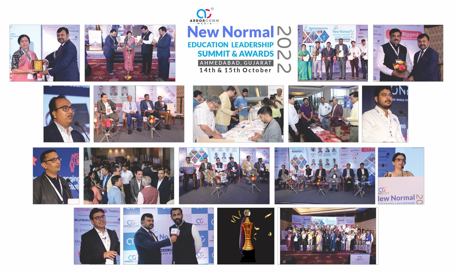 thank u gujrat day 2 ArdorComm Media Group ArdorComm New Normal – Education Leadership Summit & Awards 2022 held on 14th & 15th October 2022 at Ahmedabad, Gujarat; #ELSAGujarat #ELSAAhmedabad