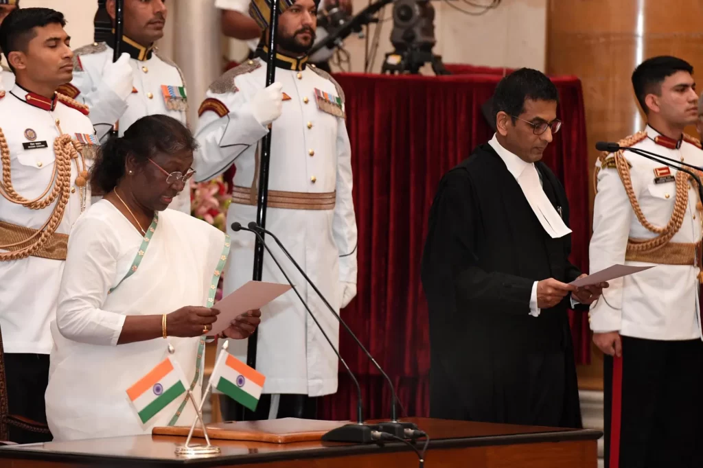 News on Gov 9th Nov 2022 ardorcomm Justice DY Chandrachud takes oath as 50th Chief Justice of India