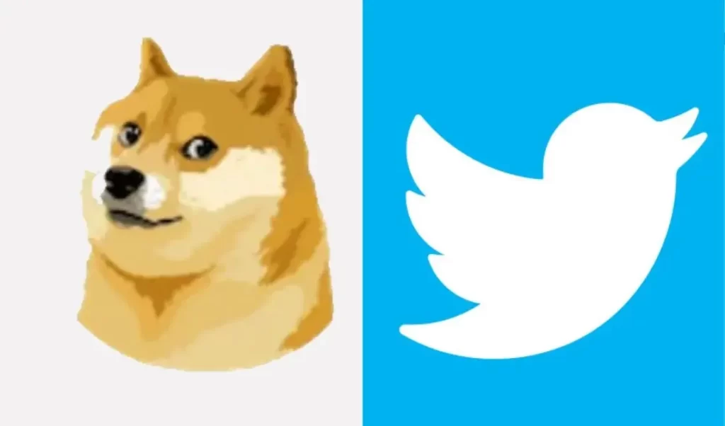 Elon Musk changed Twitter blue bird logo to the 'Doge' meme