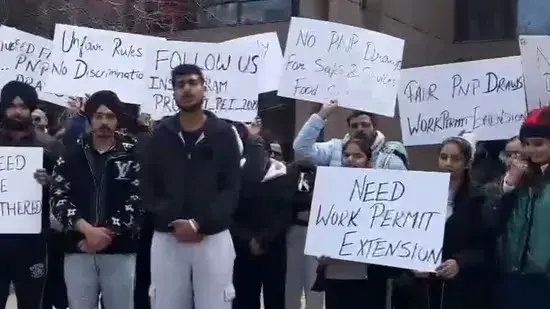 News on Governance 5 ArdorComm Media Group Indian Students Facing Deportation in Canada Protest Against Government Over Sudden Policy Change