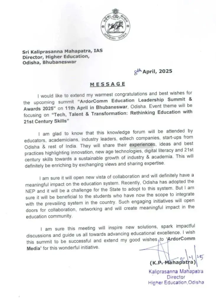 gov letter