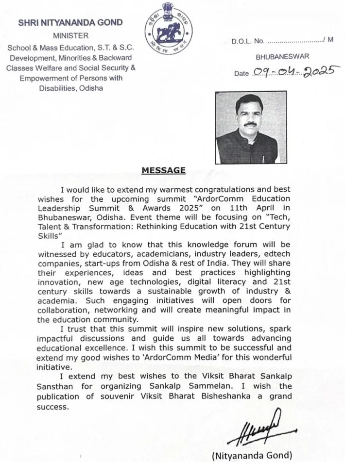 gov letter