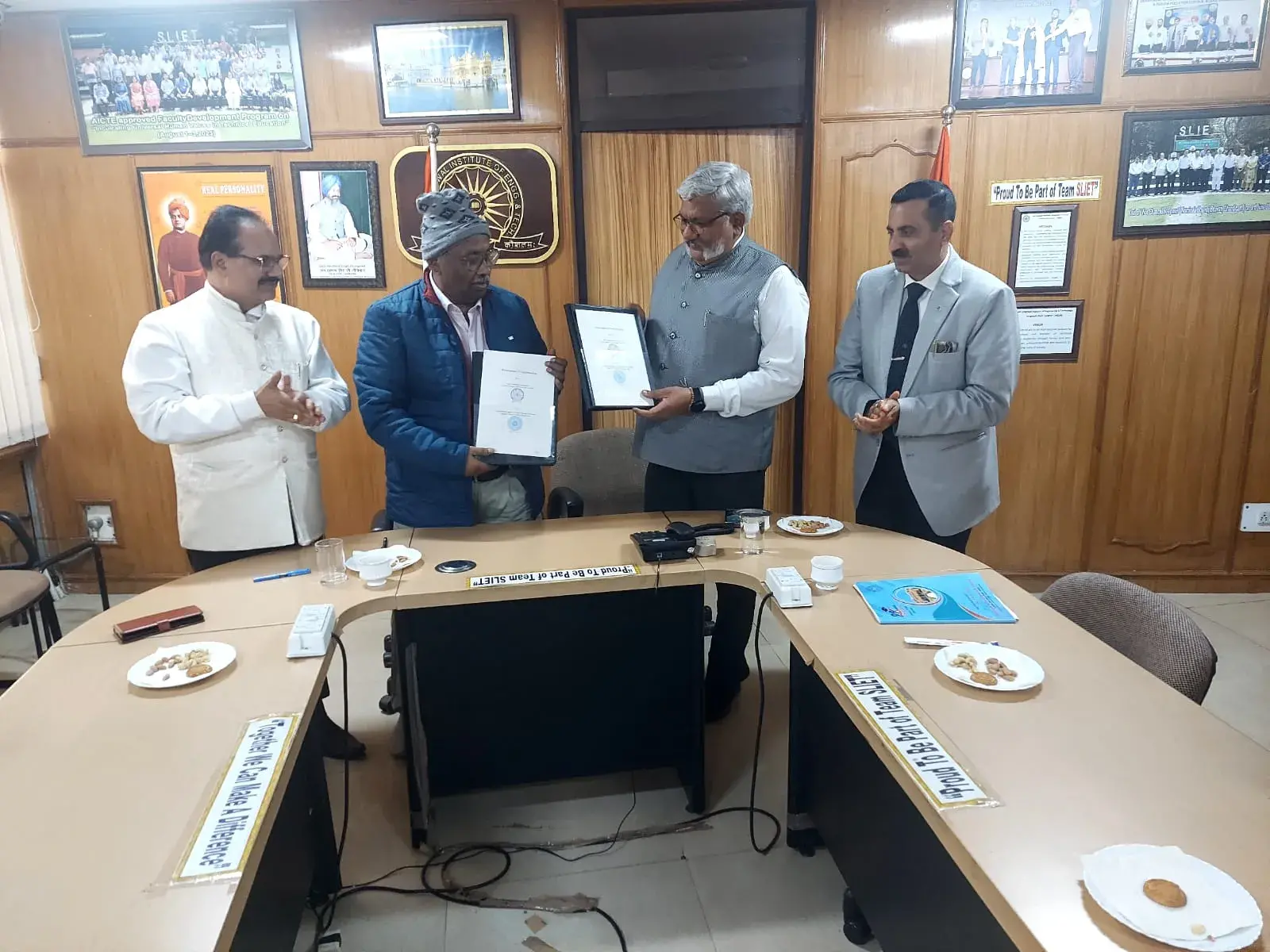 IIT Jodhpur Signs MoU with SLIET Longowal to Promote Direct PhD Admissions and Academic Collaboration