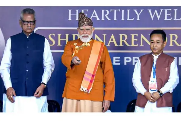 PM Modi Launches ₹4,000 Crore Development Projects During Sikkim’s 50th Statehood Celebrations