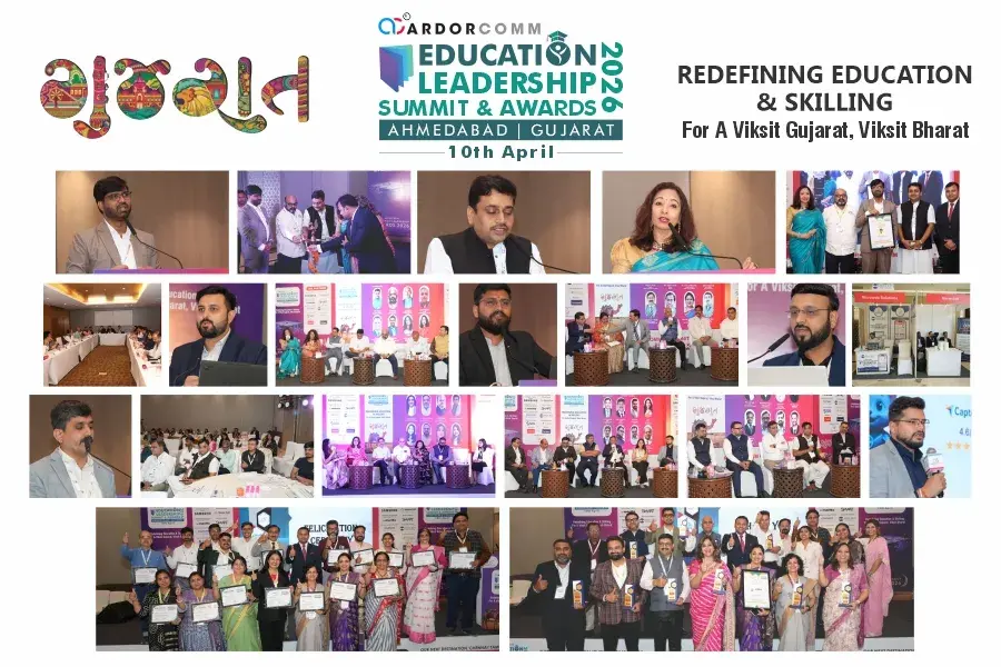 ArdorComm – Education Leadership Summit & Awards 2026, held in Ahmedabad, Gujarat on 10th April 2026