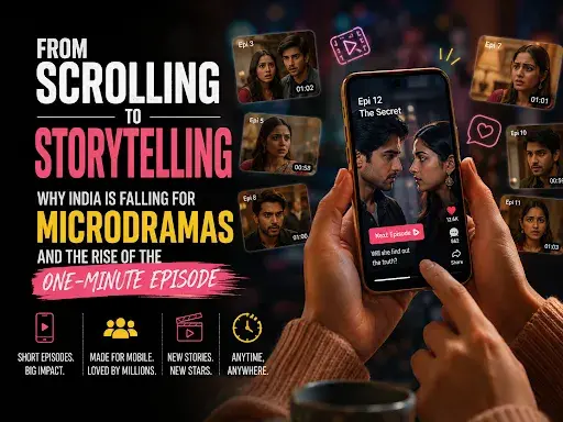 From Scrolling to Storytelling: Why India Is Falling for Microdramas and the Rise of the One-Minute Episode